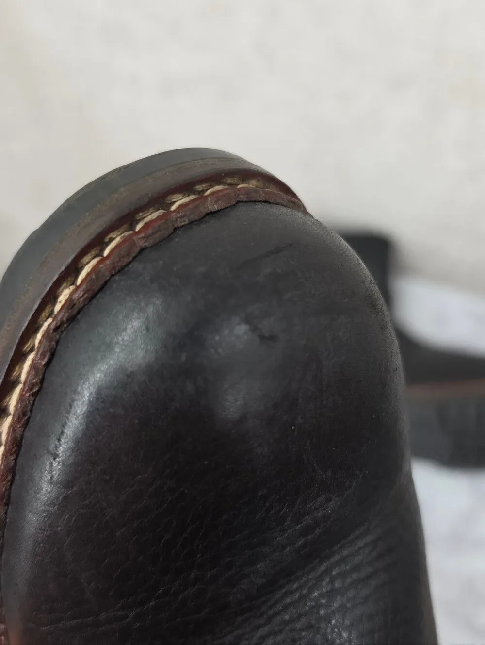 Tecnica Black Leather Boots with Shearling Lining